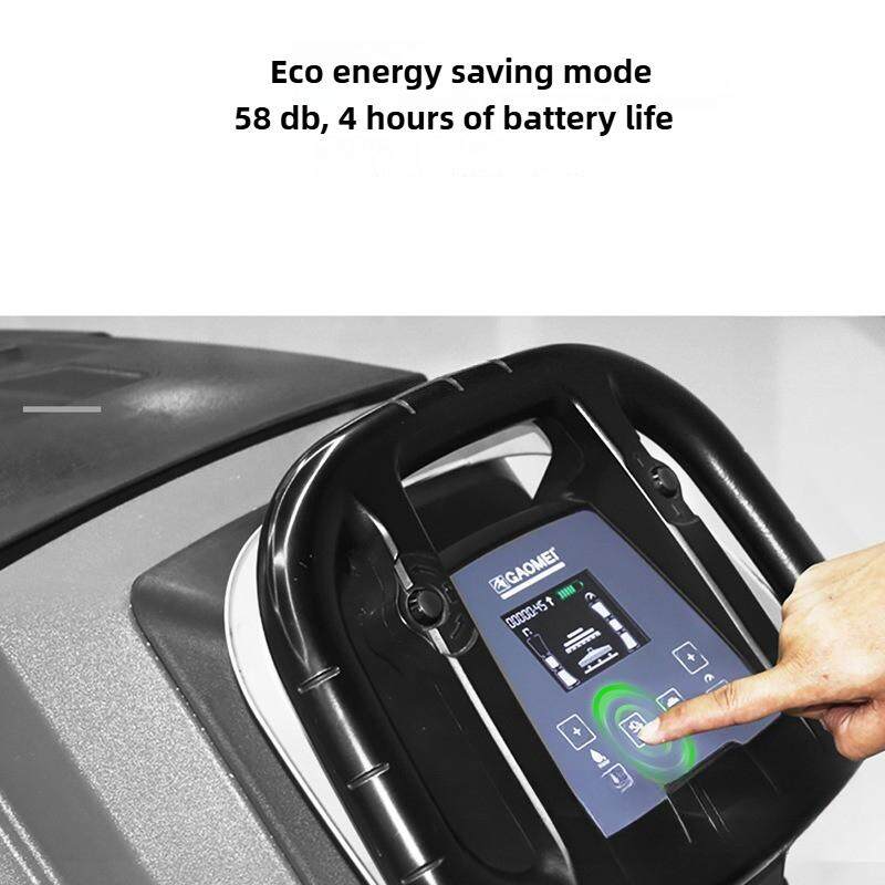 S70 floor scrubber with high beauty/intelligent hand push/dual brush ultra wide cleaning distance/long battery life