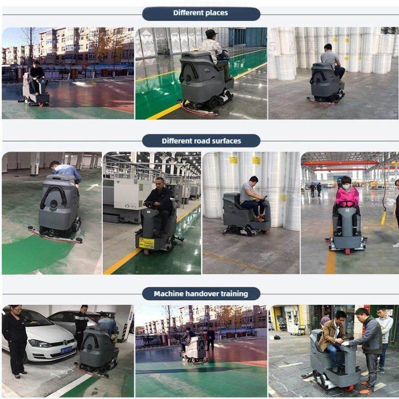 GM-RMINI/Gaomei/Driving washing and sweeping machine/Provided/Suitable for underground parking lots/Factory workshops/Floor cleaning/More