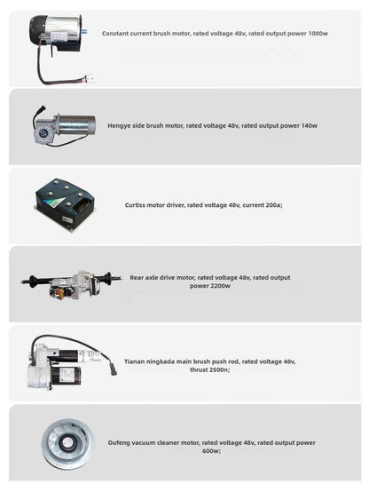 S1900ED Factory Sweeper/Sweeper | Gaomei Intelligent Driving Sweeper/Suitable for Factories/More