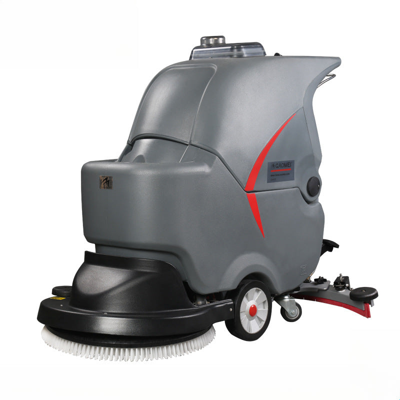 GM56B/Ultra quiet hand push floor scrubber/Mall floor scrubber/Various floors/Durable and compact