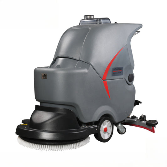 GM56B/Ultra quiet hand push floor scrubber/Mall floor scrubber/Various floors/Durable and compact