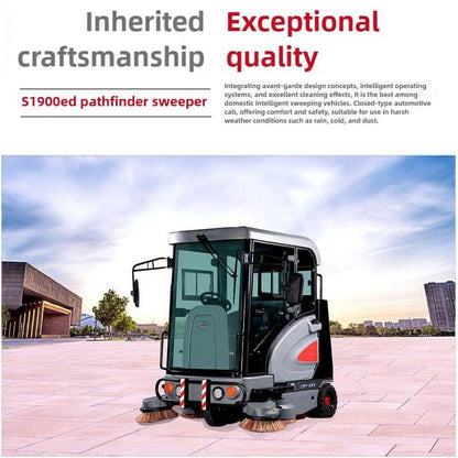 S1900ED Factory Sweeper/Sweeper | Gaomei Intelligent Driving Sweeper/Suitable for Factories/More