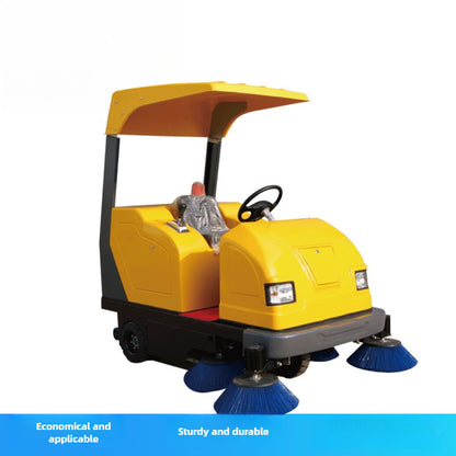 Sweeper driving/1980D ceiling type road cleaning/factory road dust suction spray industrial sweeper