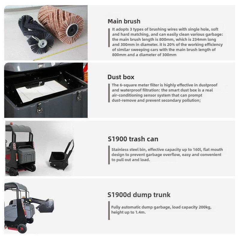 Sweeper/Large Factory Community/21900/Road Sweeper | Gaomei Intelligent Driving Sweeper