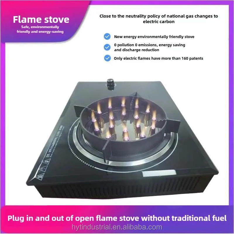No Fuel Required, New Energy Stove,electric Stove,Electric Stove,  Electric Flame Stove, Plug-in Stove