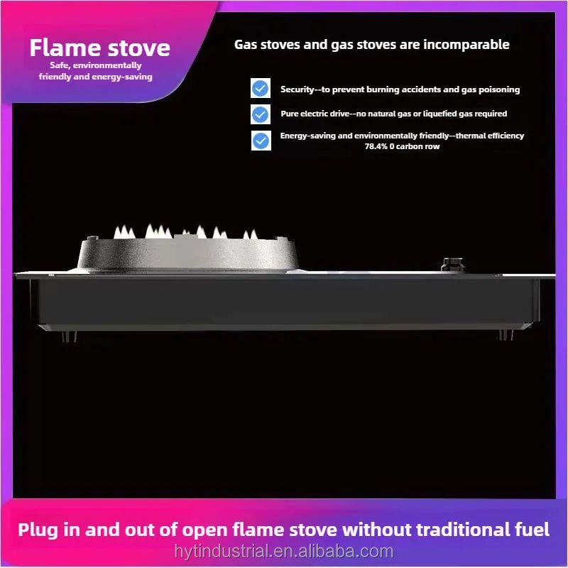 Electric Stove,  Electric Flame Stove, Plug-in Stove, No Fuel Required, New Energy Stove,electric Stove