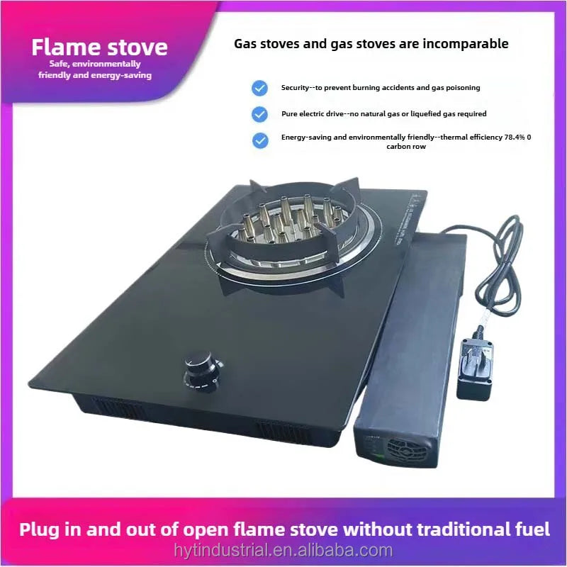 Plug-in Stove, No Fuel Required, Electric Stove,  Electric Flame Stove, New Energy Stove,electric Stove