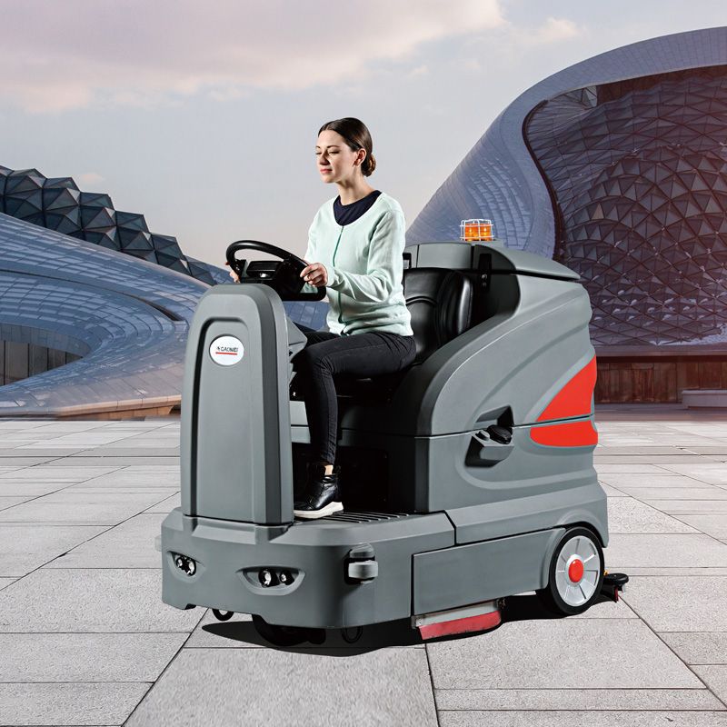 Gaomei S160/Intelligent driving floor scrubber/Medium sized floor scrubber/Factory workshop/Data based management