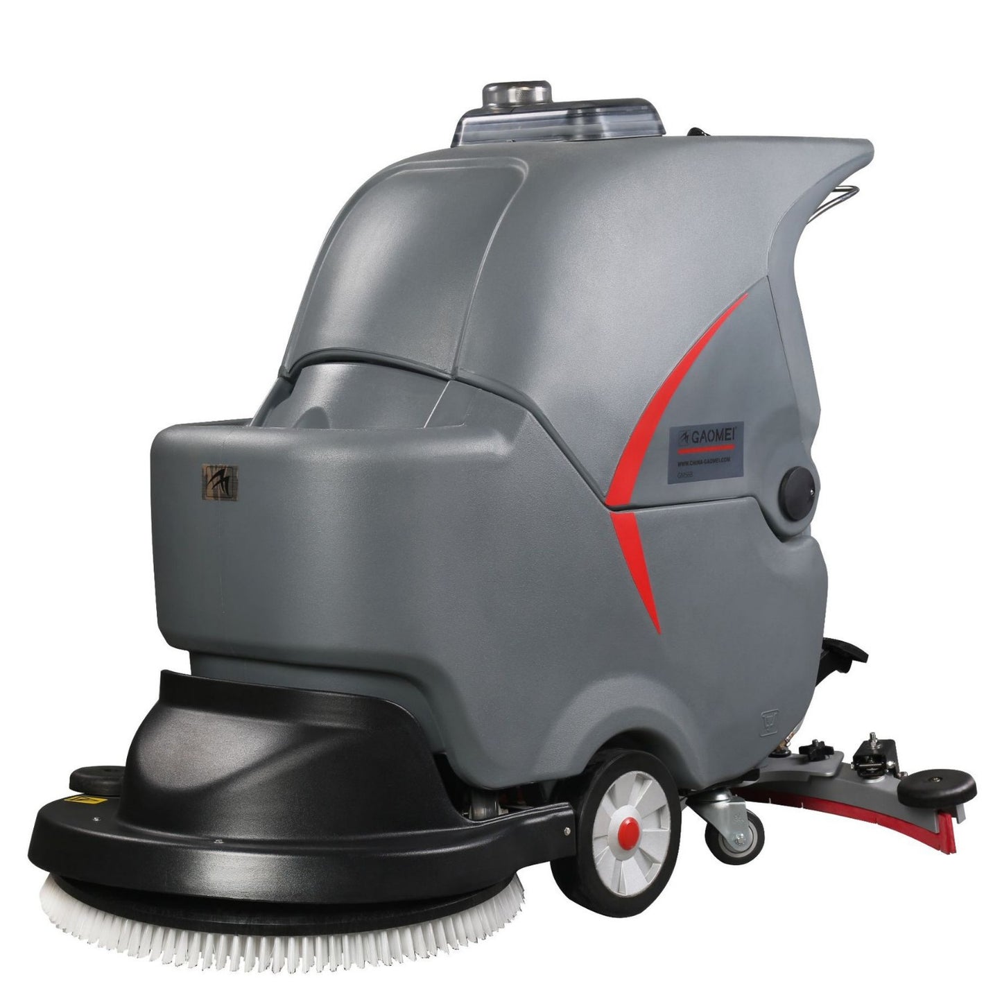 GM56B/Ultra quiet hand push floor scrubber/Mall floor scrubber/Various floors/Durable and compact