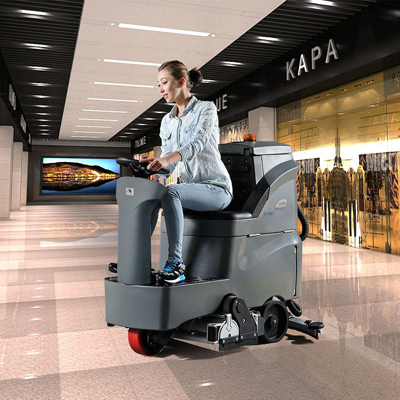 Drive washing and sweeping all-in-one machine/provide GM-RMINI/suitable for underground parking lot factory workshop floor washing machine