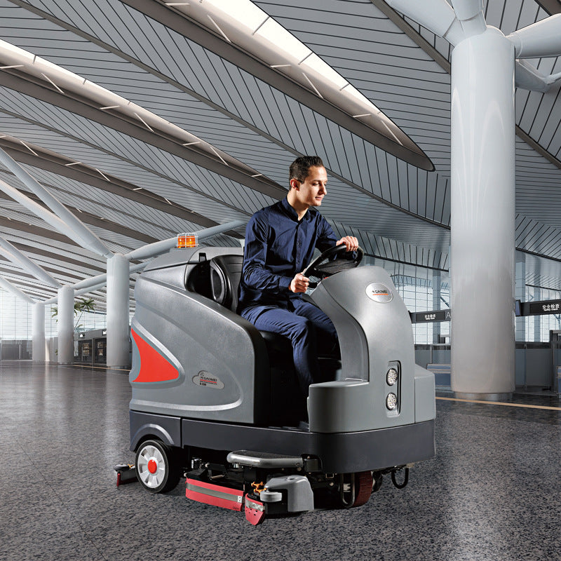 Large floor scrubber/Gaomei S230/Smart driving floor scrubber/Data management/Suitable for factory mall