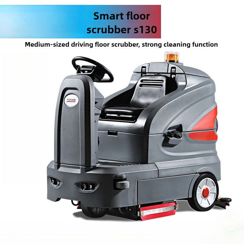 Driving style floor scrubber/Gaomei S81/Intelligent energy-saving mode with long endurance/Data based management of factory workshop