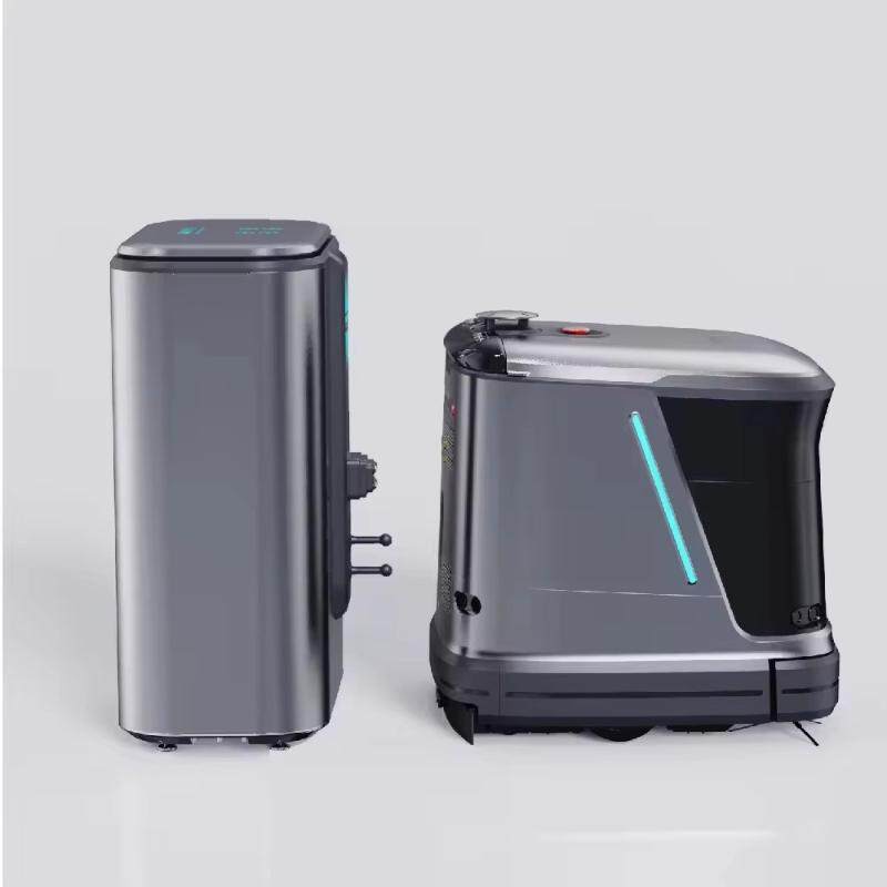 Equipped with self-cleaning function/intelligent commercial cleaning robot, used for automatic mopping, vacuuming and dust removal