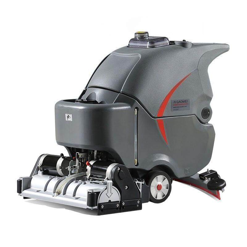 GM-65RBT/Gaomei floor scrubber/hand push washing and sweeping machine | sweeping and washing machine/supermarket workshop factory