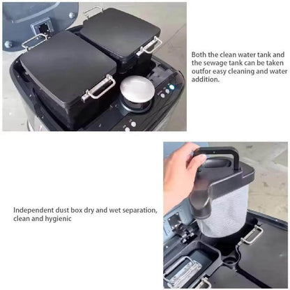 Equipped with self-cleaning function/intelligent commercial cleaning robot, used for automatic mopping, vacuuming and dust removal
