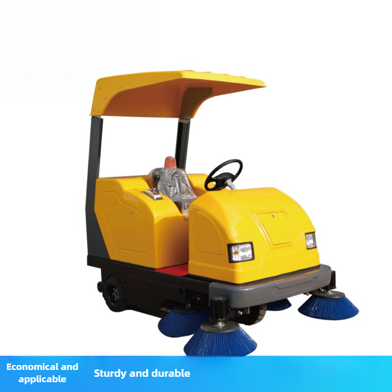 Sweeper driving/1980D ceiling type road sweeper/factory road dust suction spray industrial sweeper